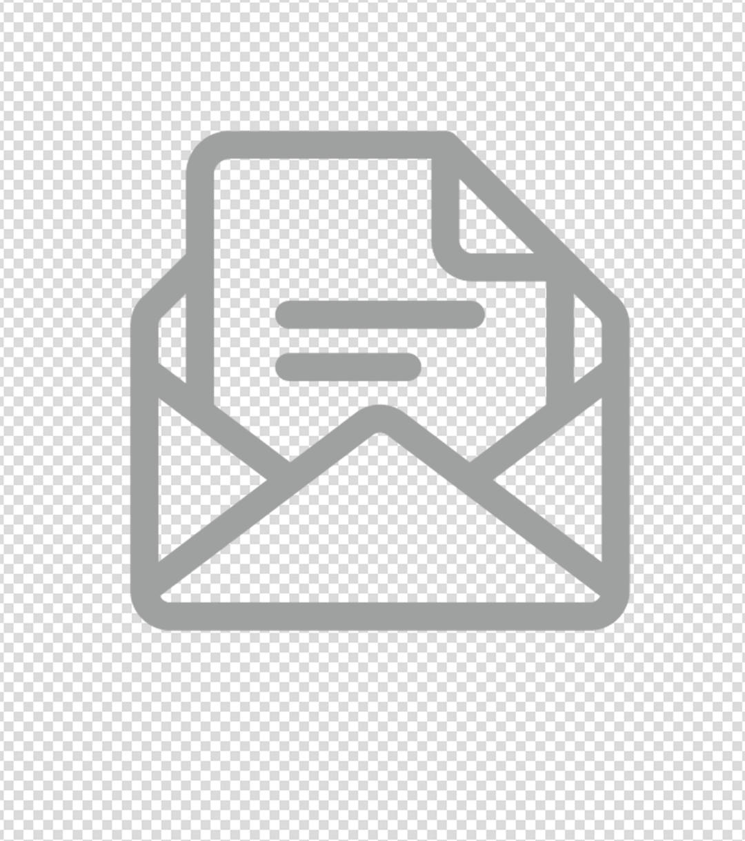 灰色信息文件图标