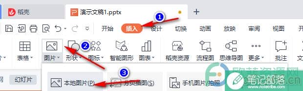 WPS PPT给图片添加标注的方法