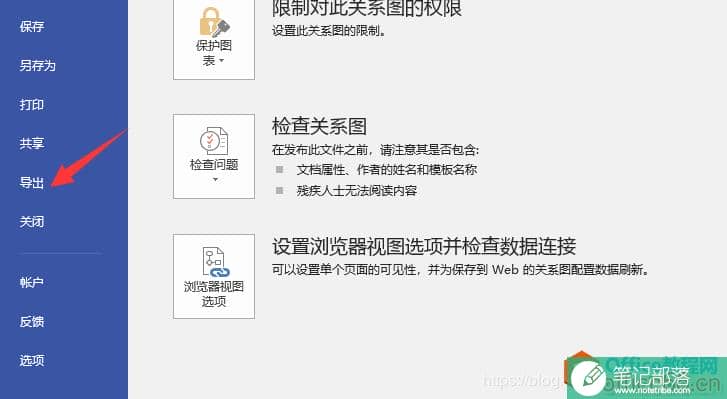 Visio 保存（导出）无边框的pdf文件