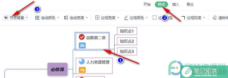 WPS PPT思维导图更改主题背景颜色的方法