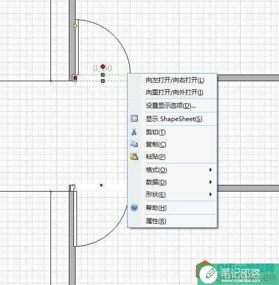 VISIO绘制房屋平面图