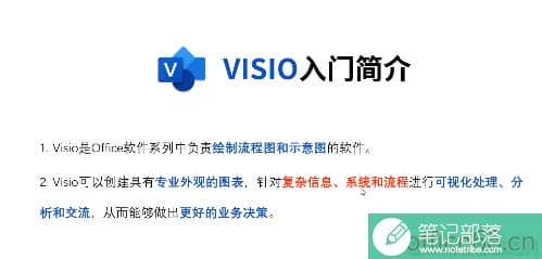 Visio 入门简介