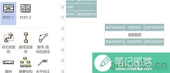 如何利用Visio画绘制PERT图