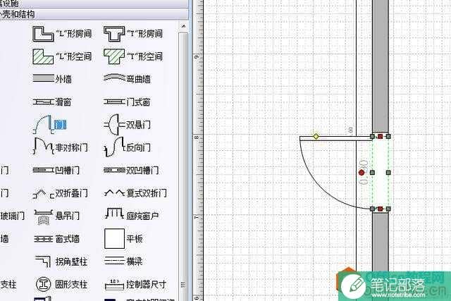 VISIO绘制房屋平面图