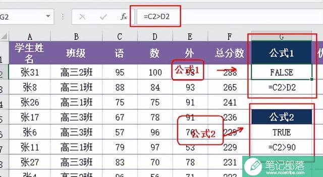 Excel表格大小于符号及等号在公式和条件格式等场景中的用法大全