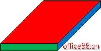 VISIO画立体图