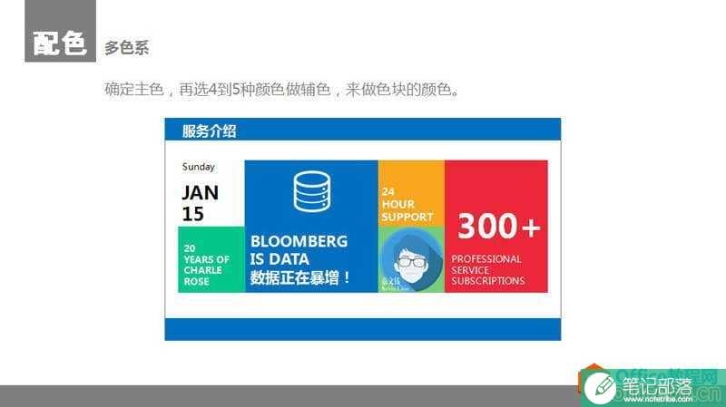 扁平化PPT设计制作教程_PPT颜色与色块