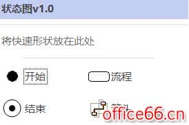 如何利用 Visio 2013 画 绘制状态转换图