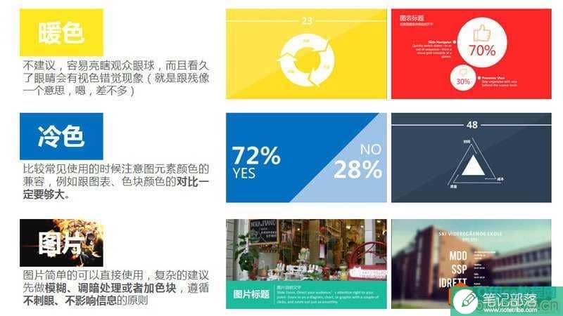 扁平化PPT设计制作教程_PPT颜色与色块