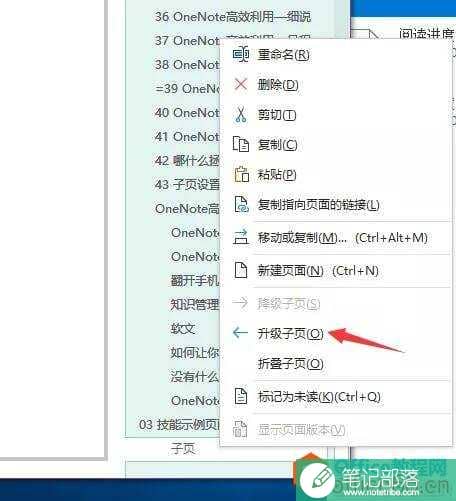 OneNote子页的基本操作_学会这一招，OneNote笔记会好看不少！4