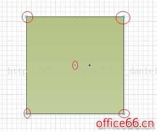 Visio 中添加、移动或删除形状上的连接点的方法图解教程