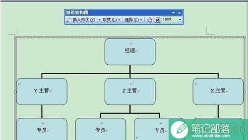 word97-2003组织架构图怎么做