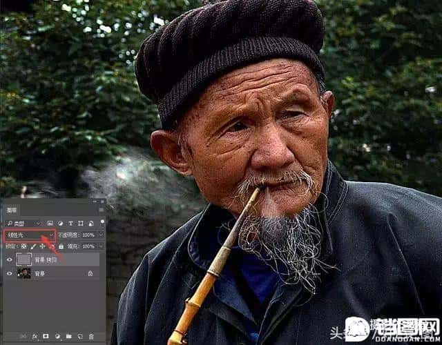 Photoshop快速的增加写实人像的质感