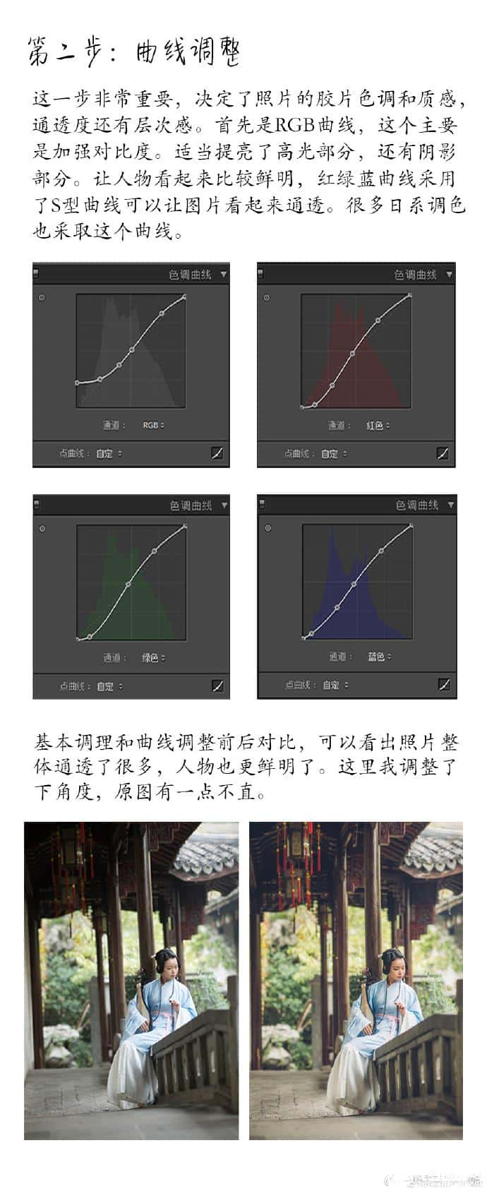 LR调出外景人像电影胶片艺术效果