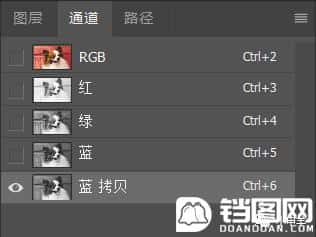 Photoshop使用通道工具抠出可爱的狗狗